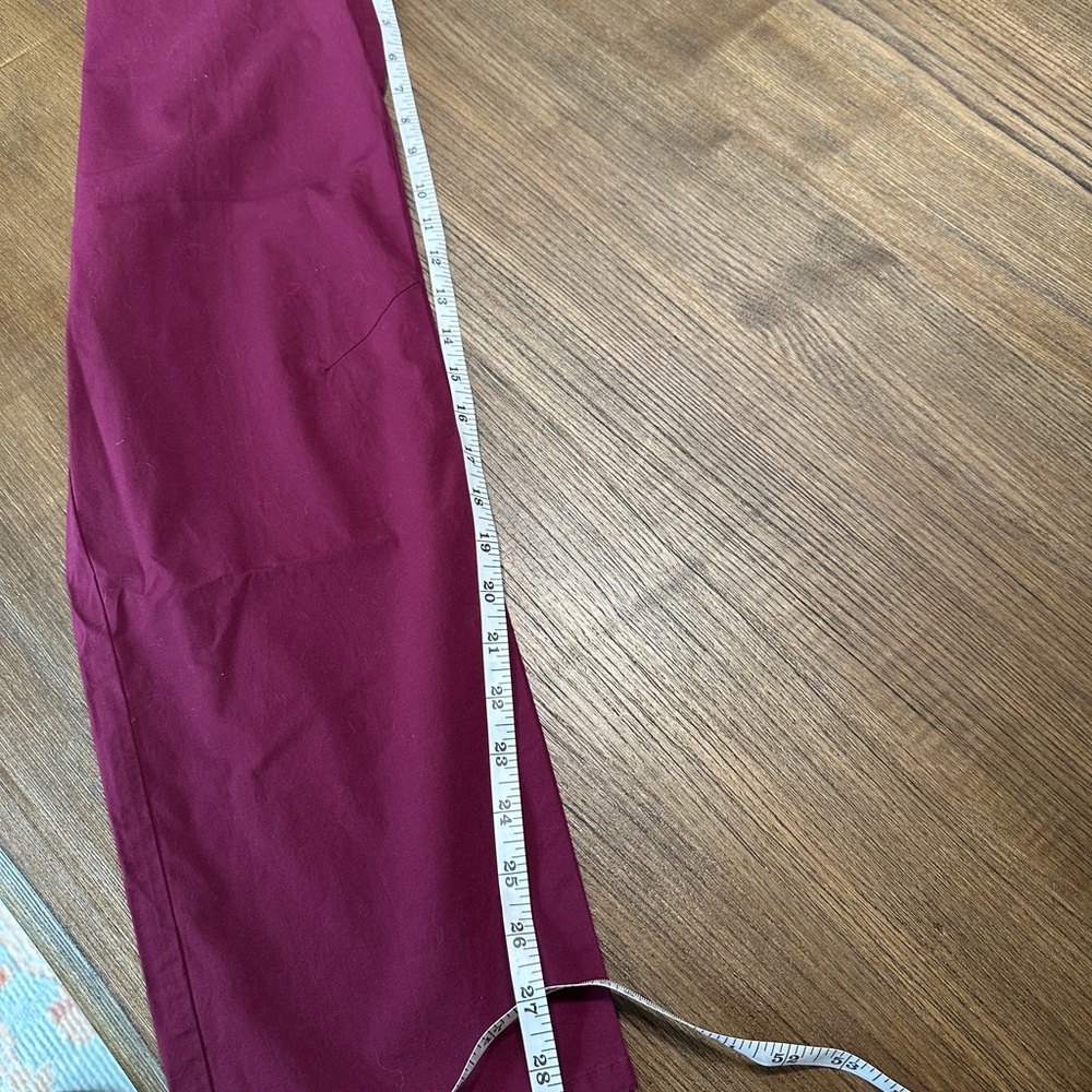 French Connection Deep Raspberry Chinos - Picture 7 of 8